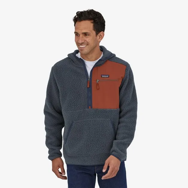 Men's Retro Pile Fleece Pullover