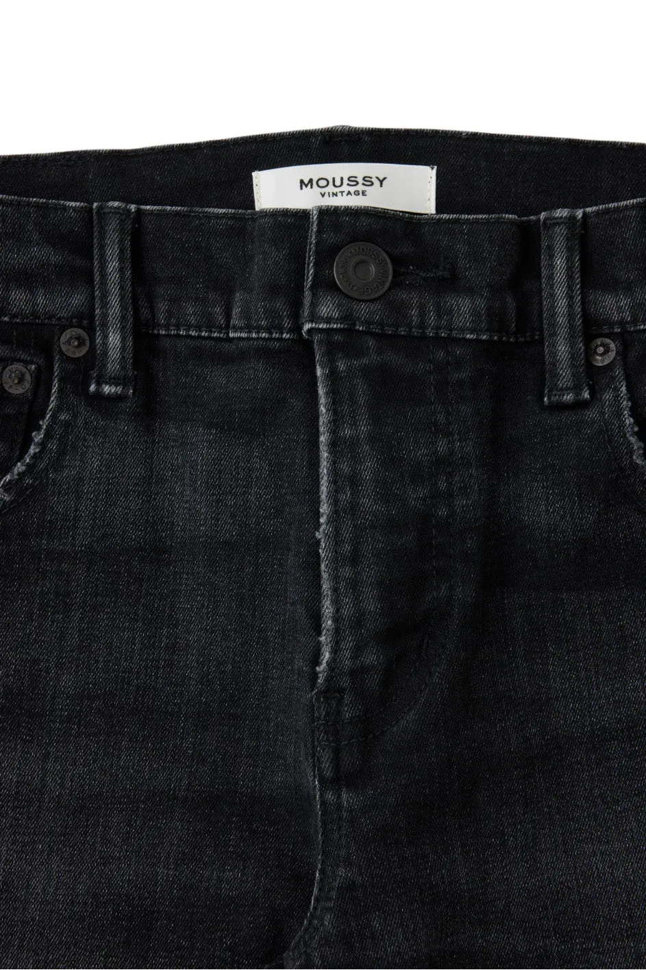 Moussy Denim Bissell Skinny in Black