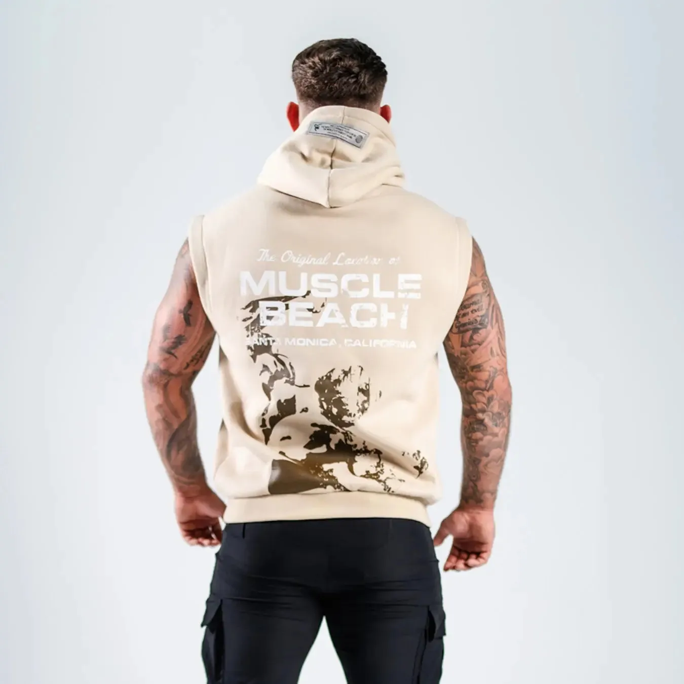 Muscle Beach Sleeveless Hoodie