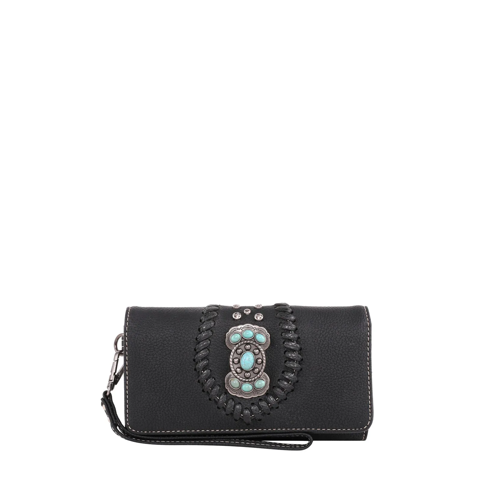 MW1145-W018 Montana West Concho Collection Wallet