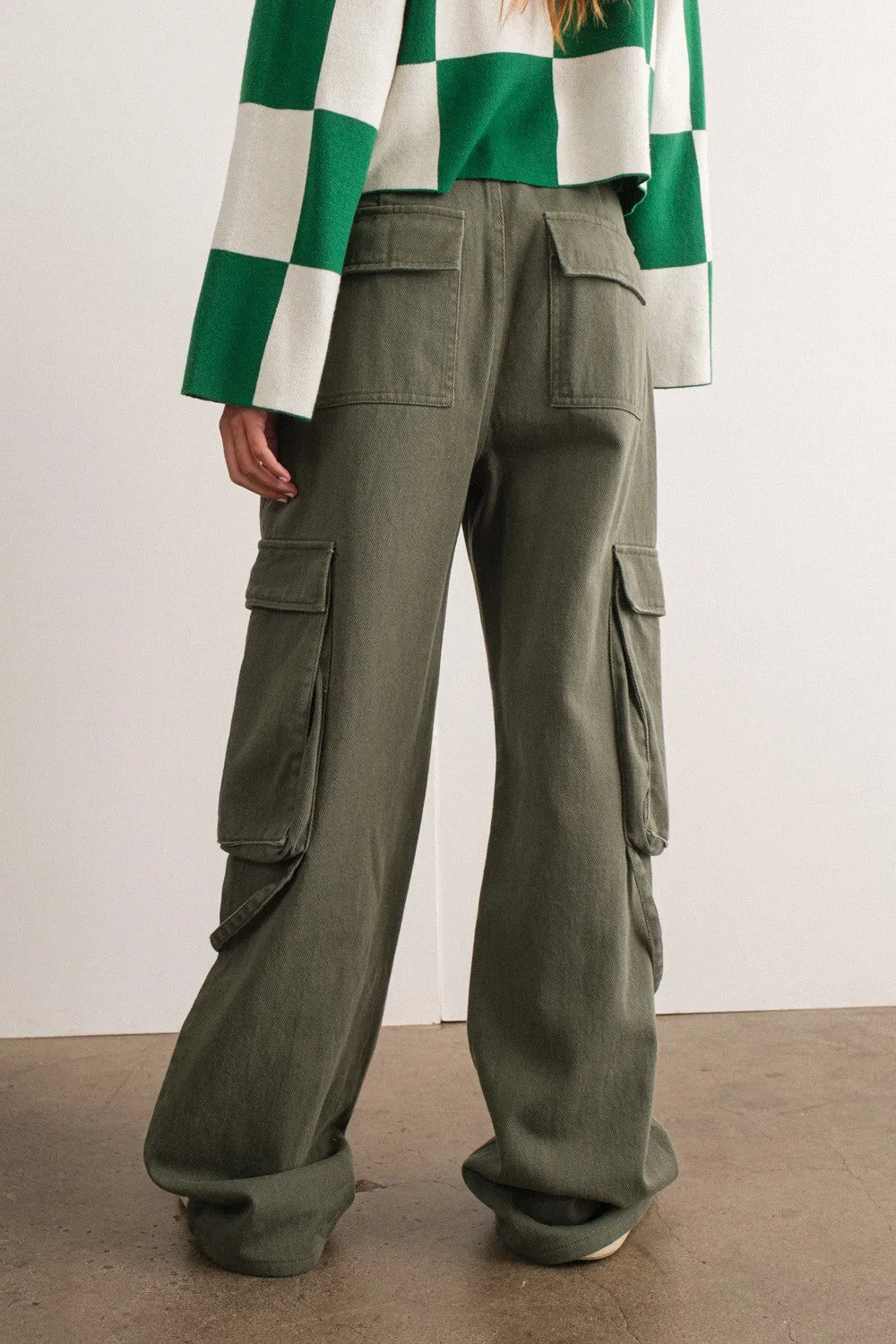 Olive Cargo Pants