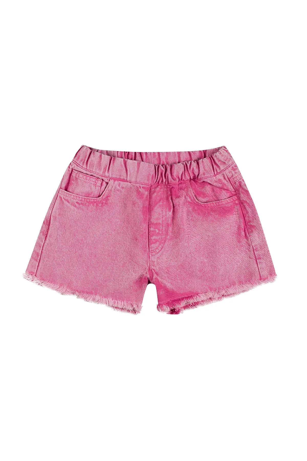 PINK DENIM SHORTS