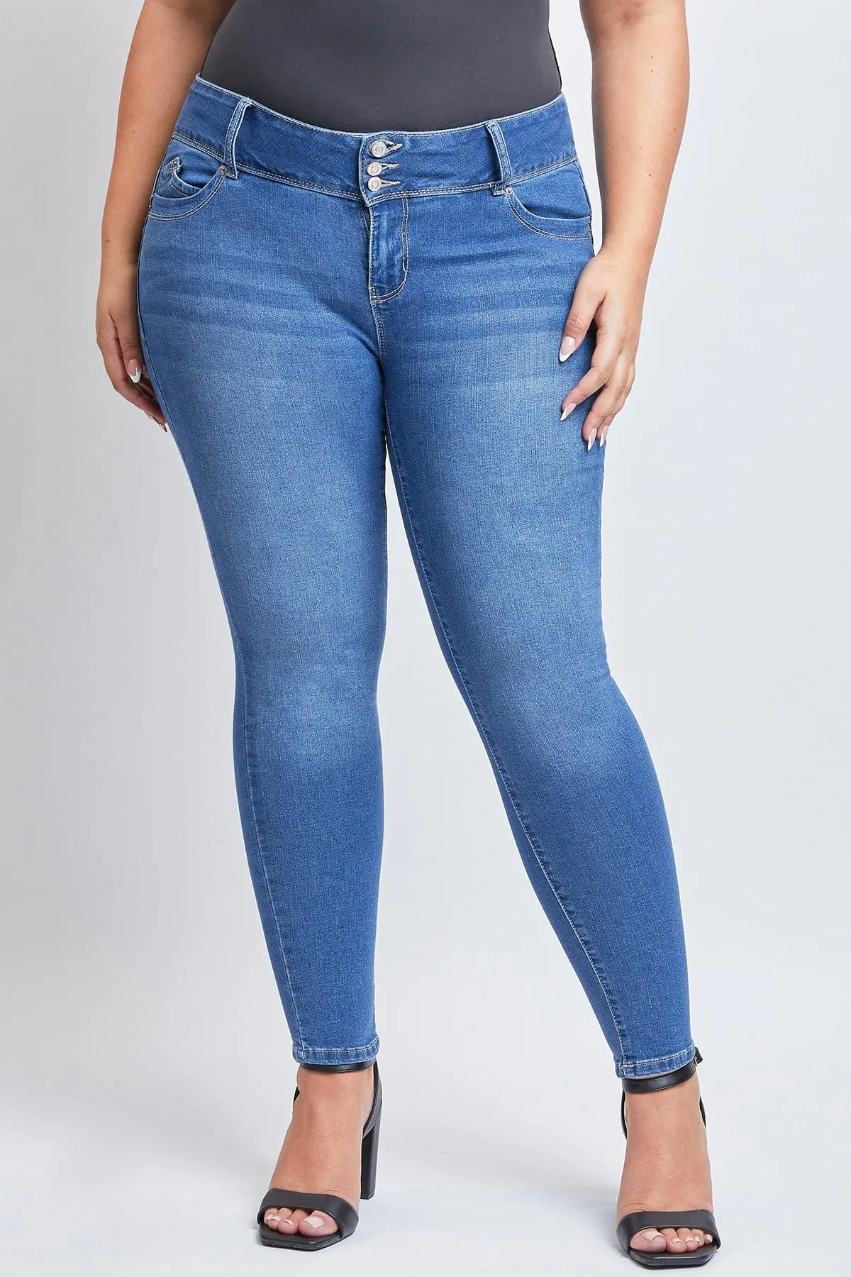 Plus Size Women's WannaBettaButt Skinny Jeans