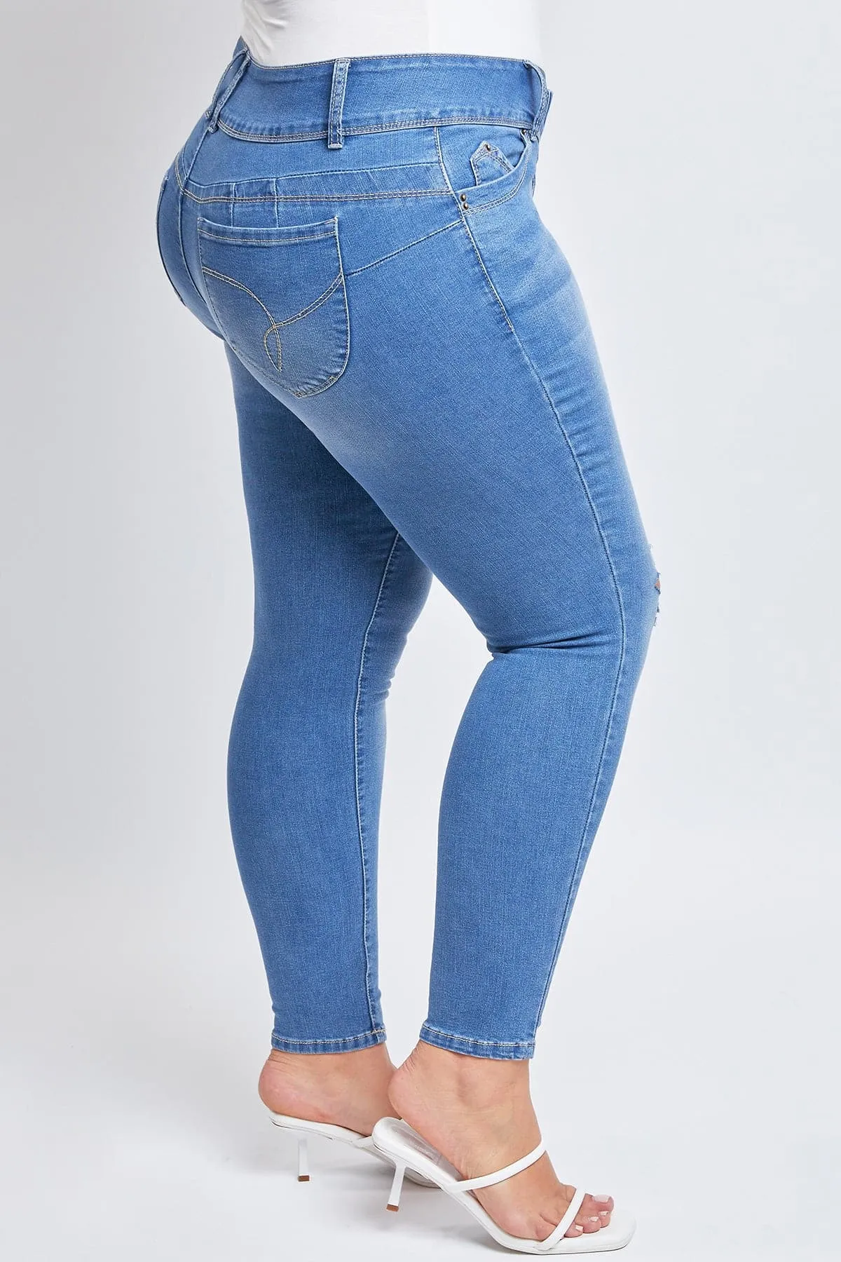 Plus Size Women's WannaBettaButt Skinny Jeans