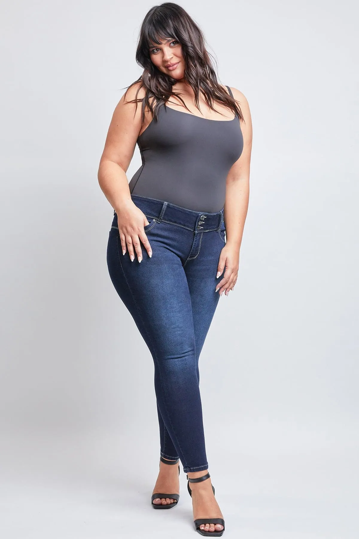 Plus Size Women's WannaBettaButt Skinny Jeans