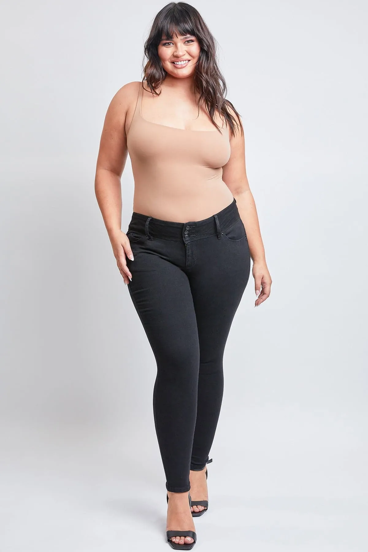 Plus Size Women's WannaBettaButt Skinny Jeans