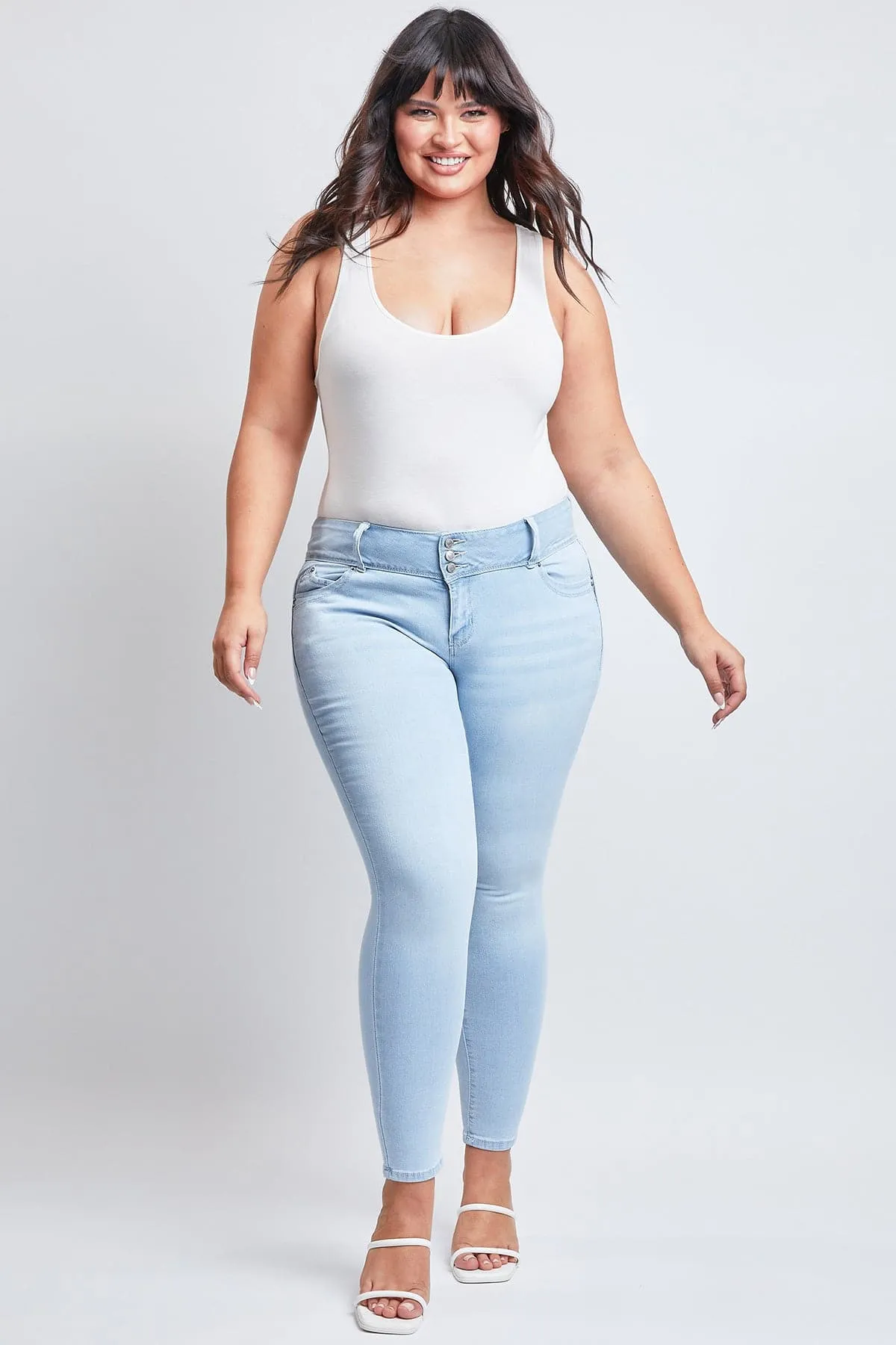 Plus Size Women's WannaBettaButt Skinny Jeans