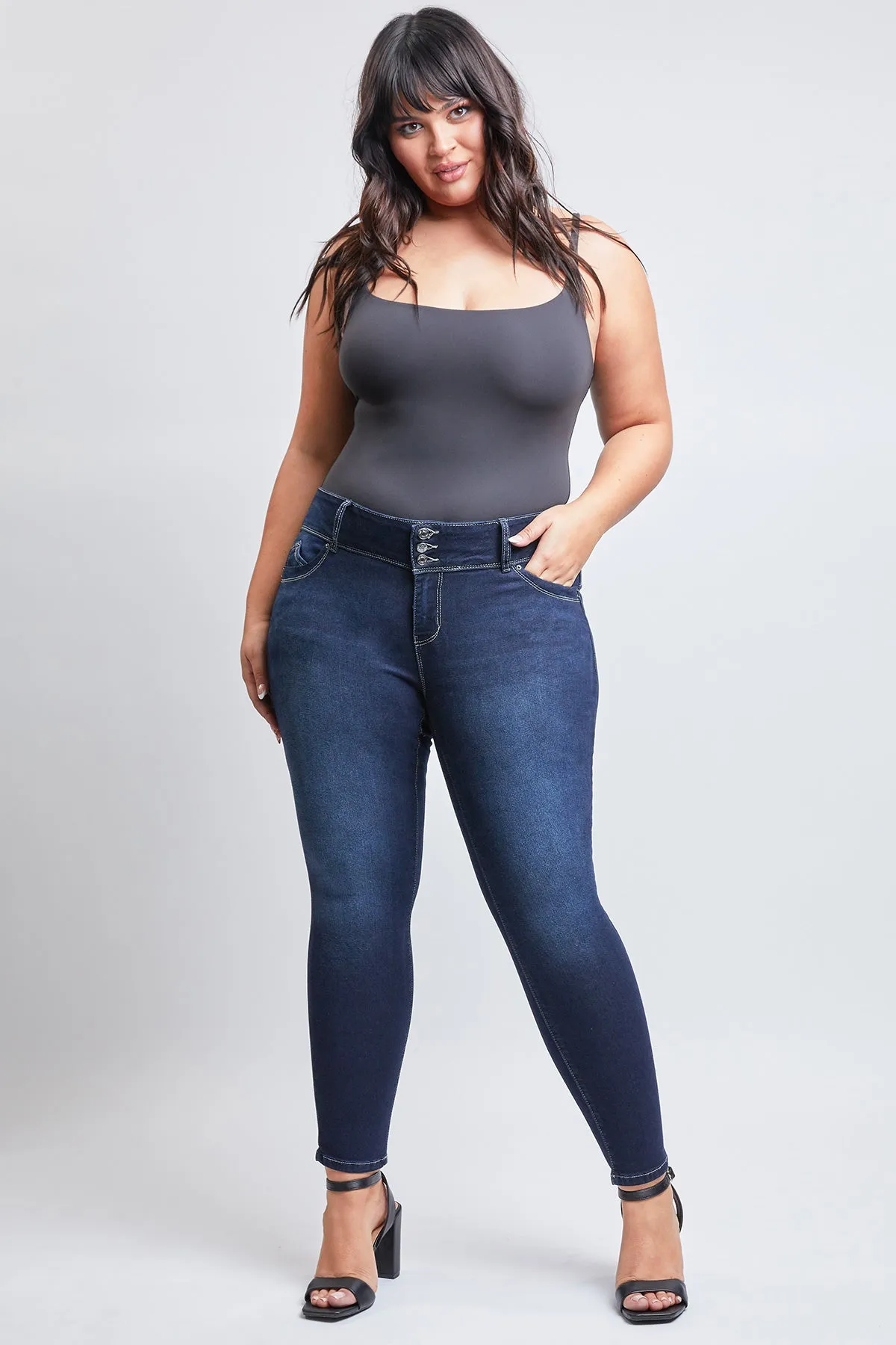 Plus Size Women's WannaBettaButt Skinny Jeans