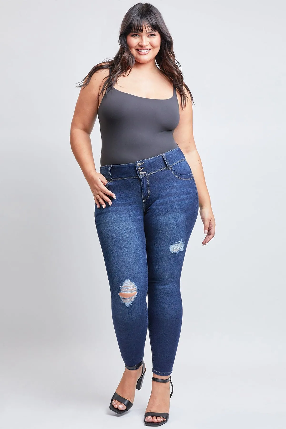 Plus Size Women's WannaBettaButt Skinny Jeans