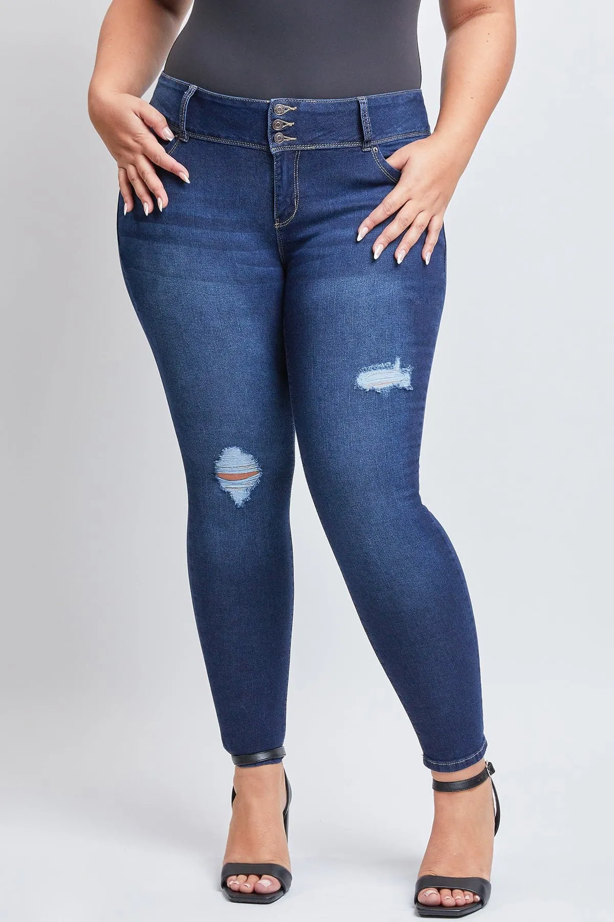 Plus Size Women's WannaBettaButt Skinny Jeans