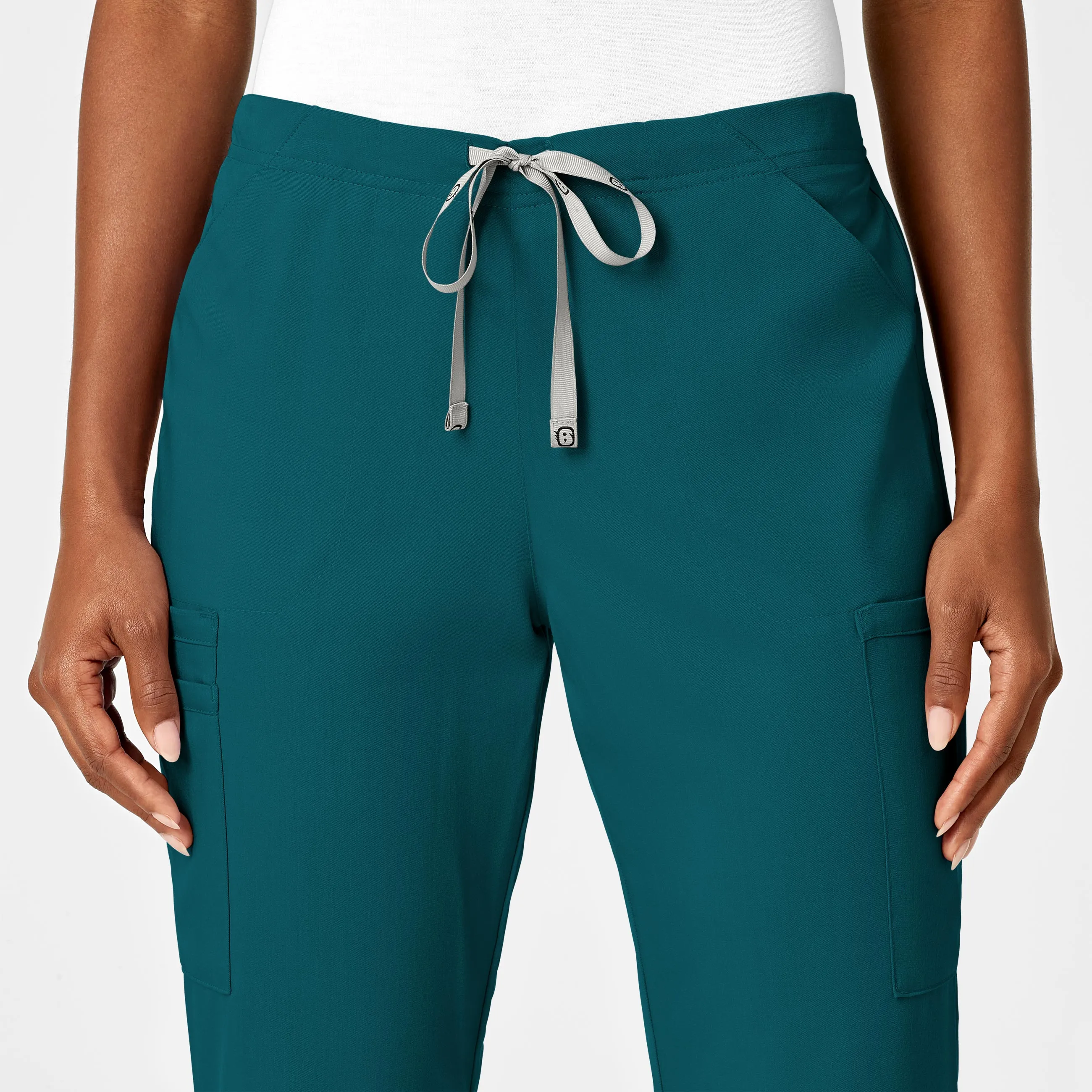 PRO Women's Moderate Flare Leg Scrub Pant - Caribbean