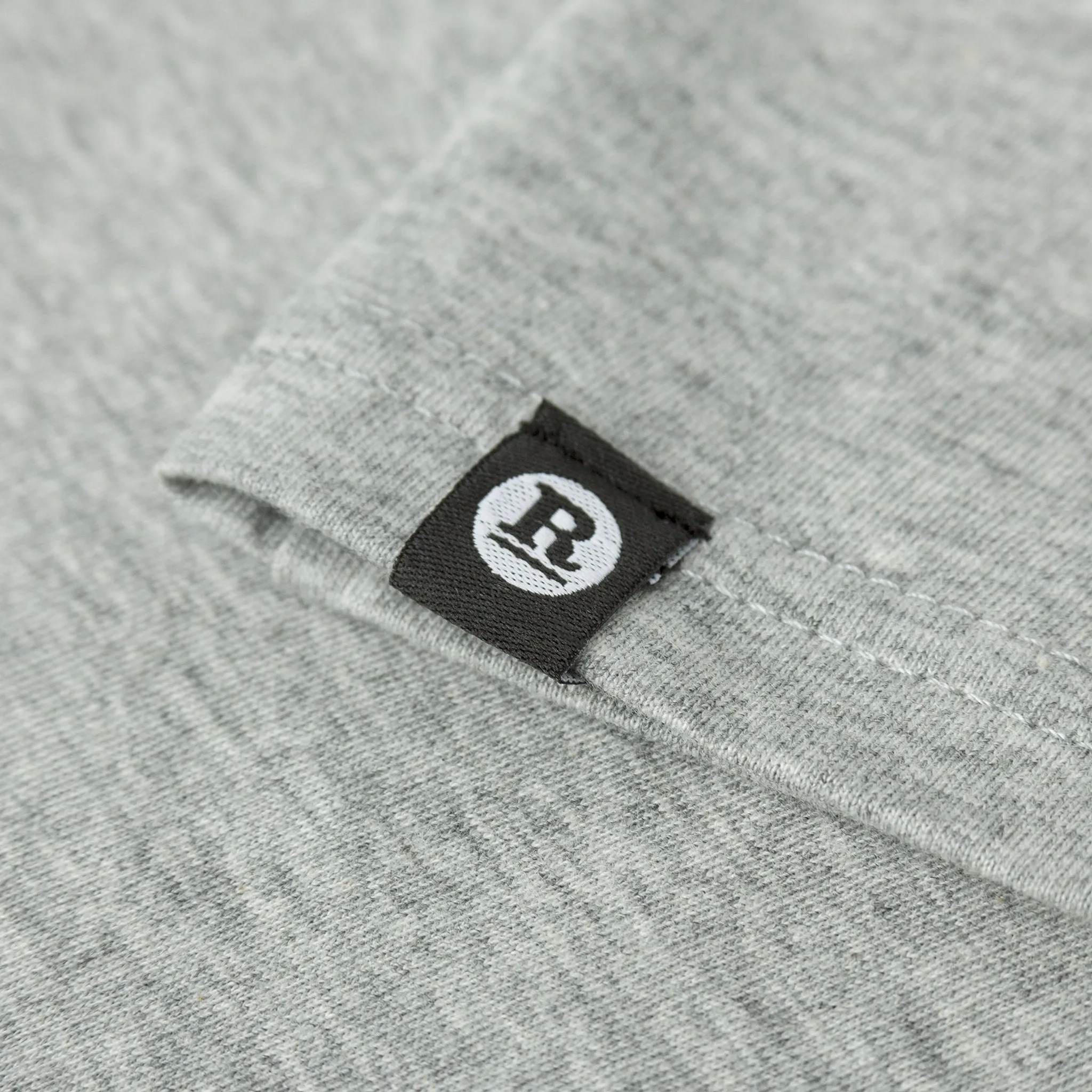 Rouleur Logo Organic Unisex T-Shirt – Tonal Grey