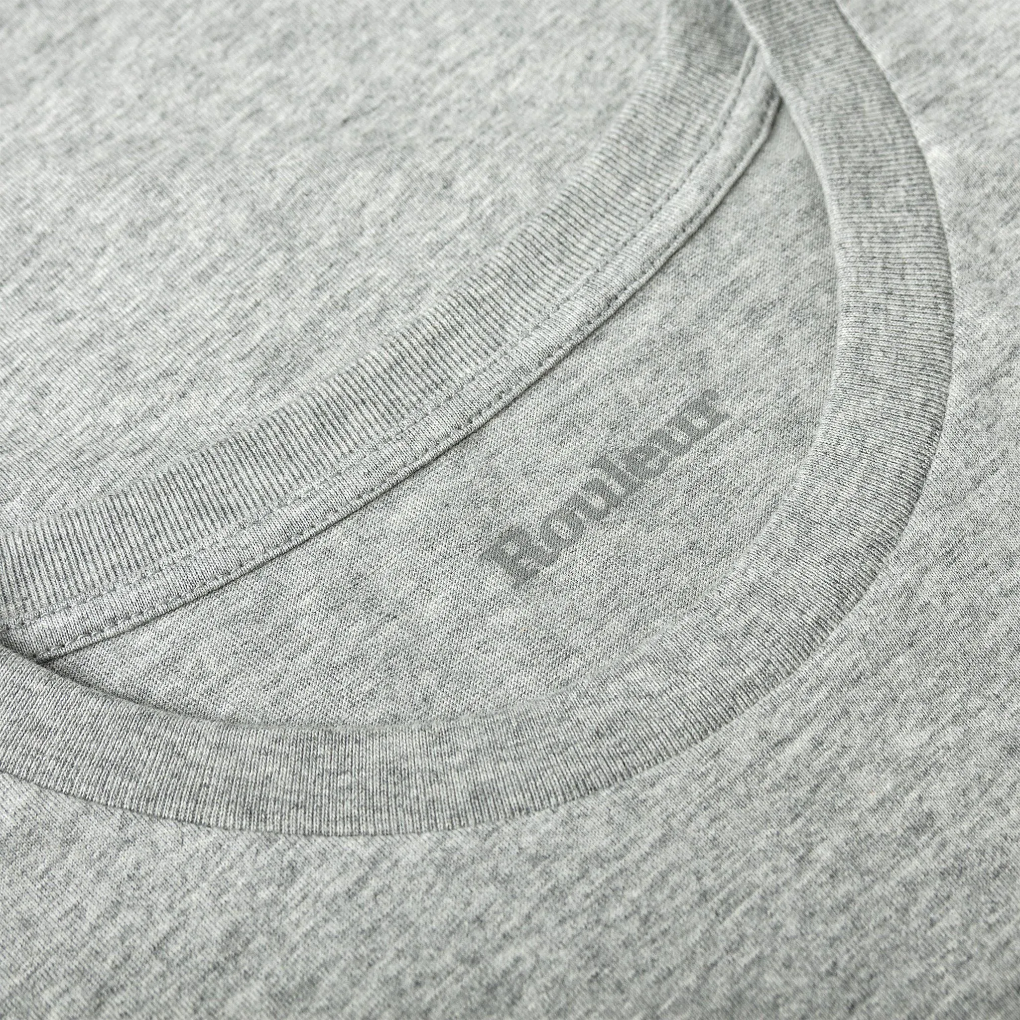 Rouleur Logo Organic Unisex T-Shirt – Tonal Grey