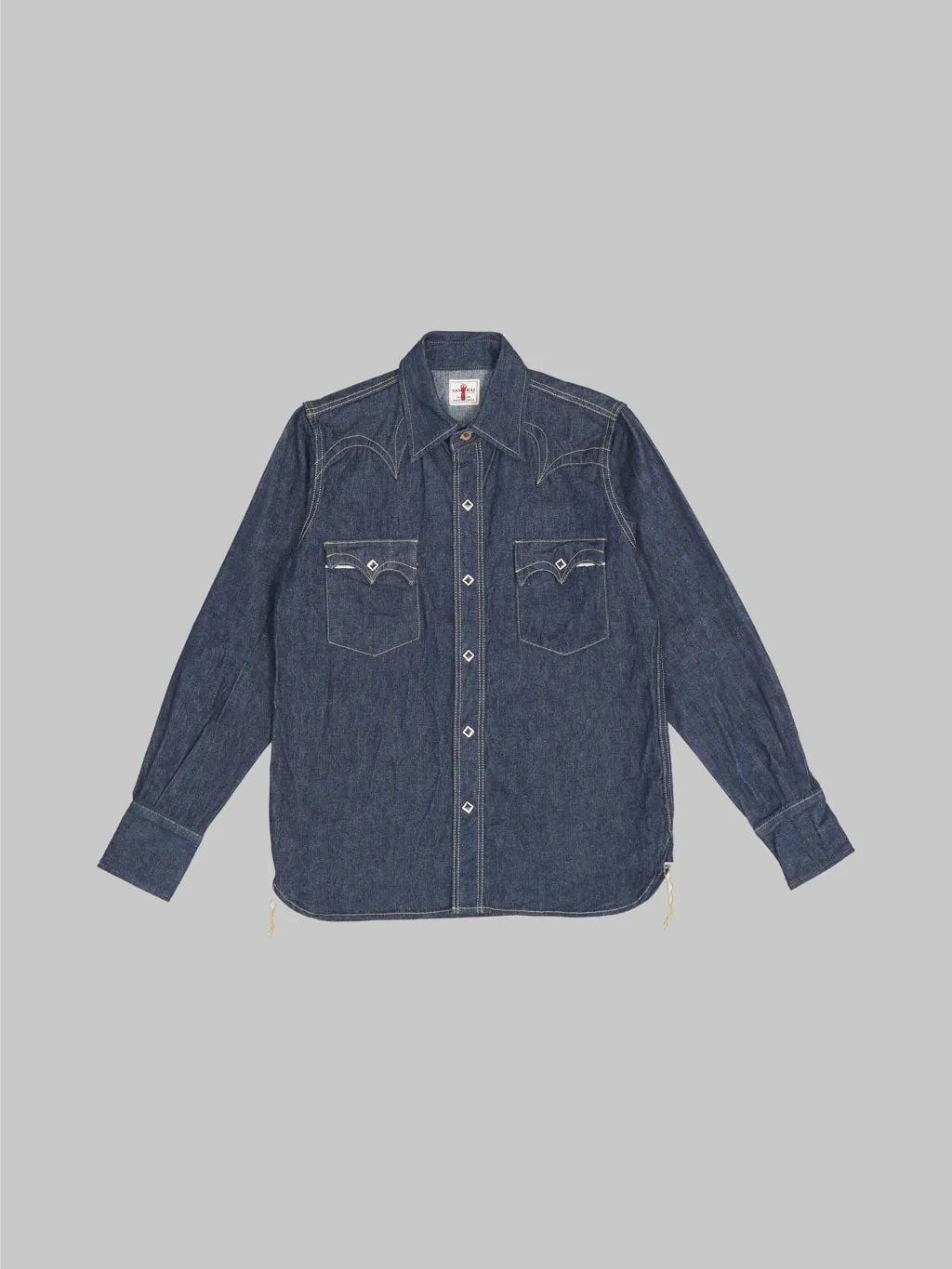 Samurai Jeans 10oz "Kamome SWD-L01" Selvedge Western Denim Shirt