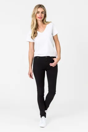 Shine On Label Sculpt Denim Black