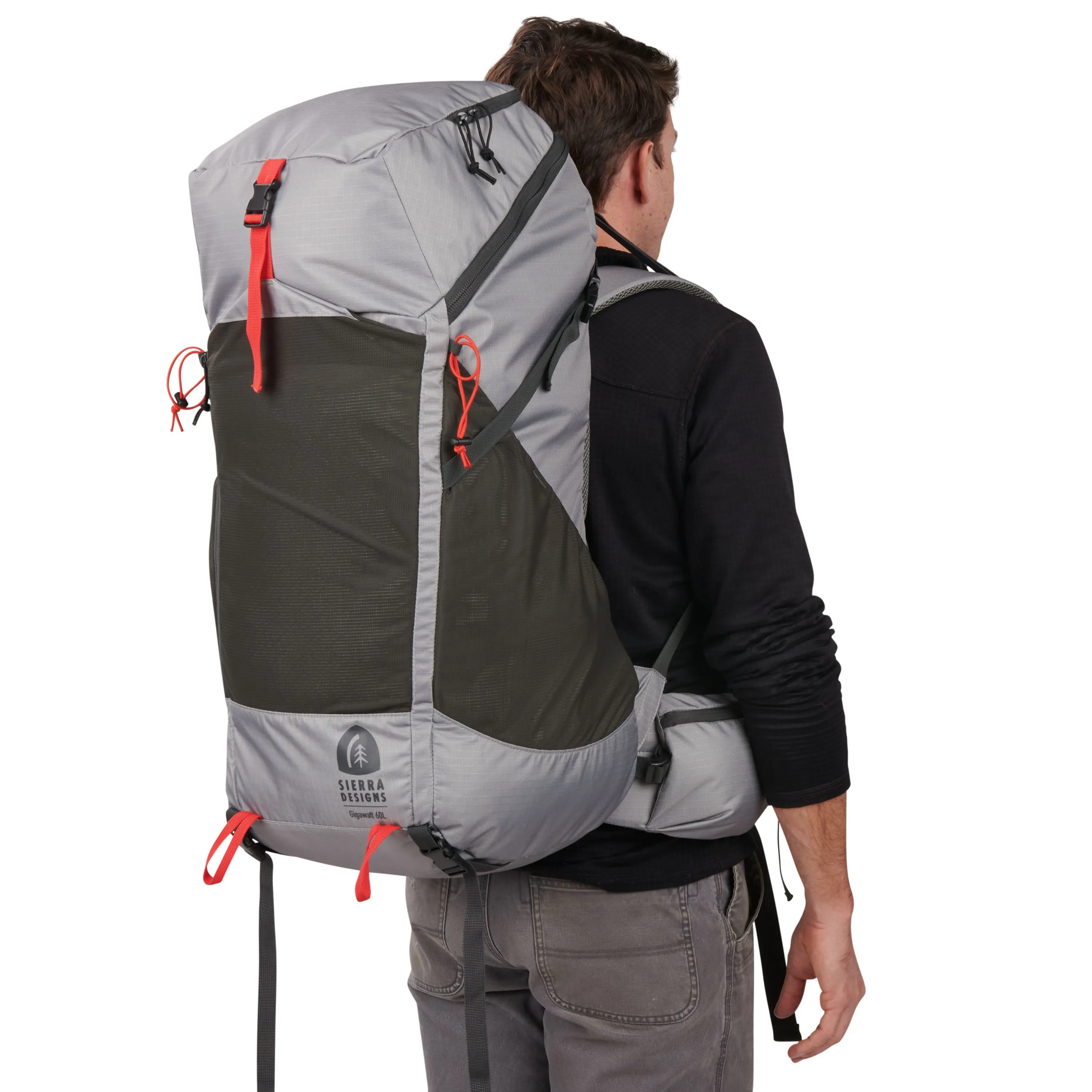 Sierra Designs Gigawatt 60 Backpack - Grey