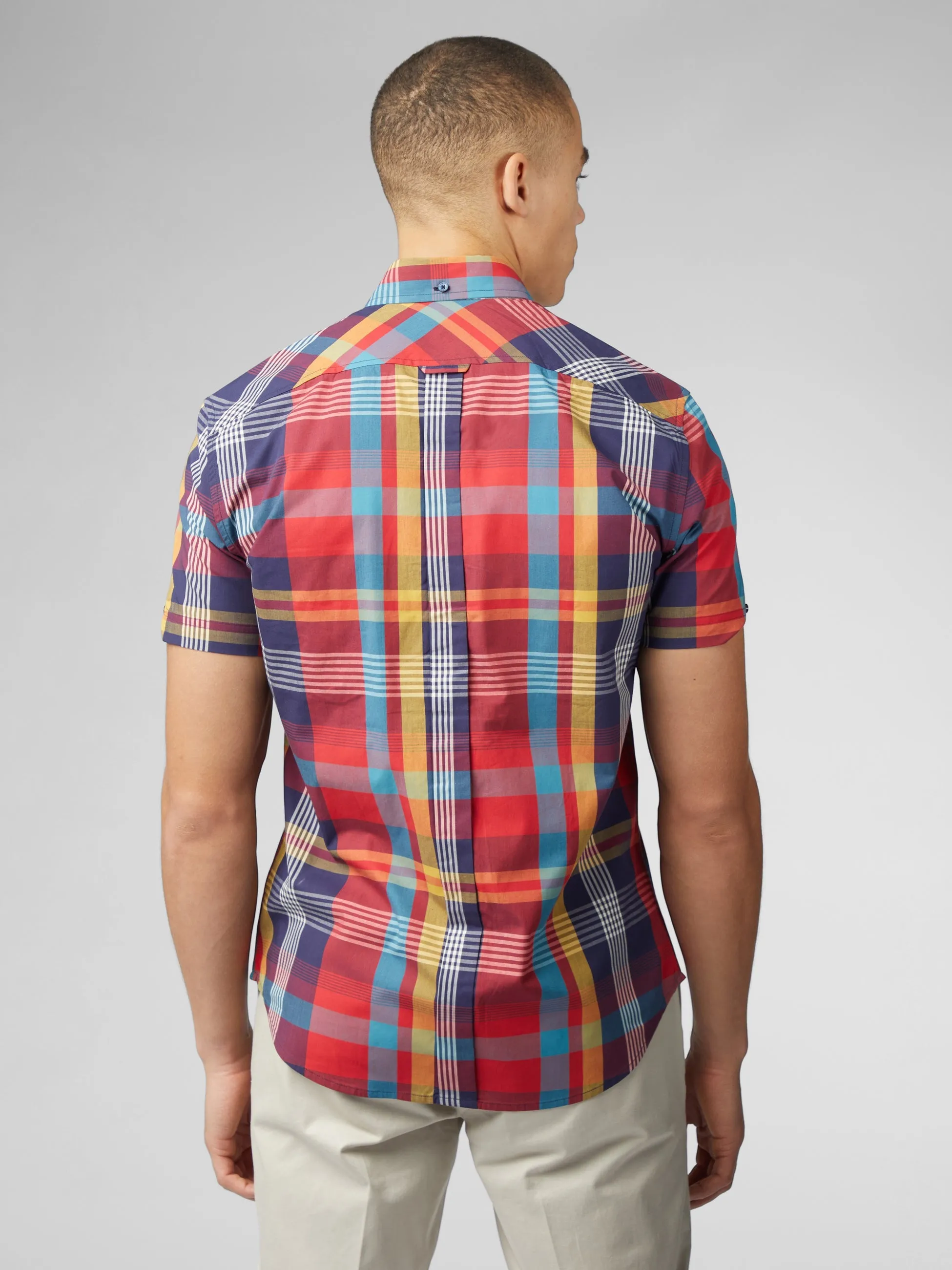 Signature Large Madras Check Shirt - Scarlett