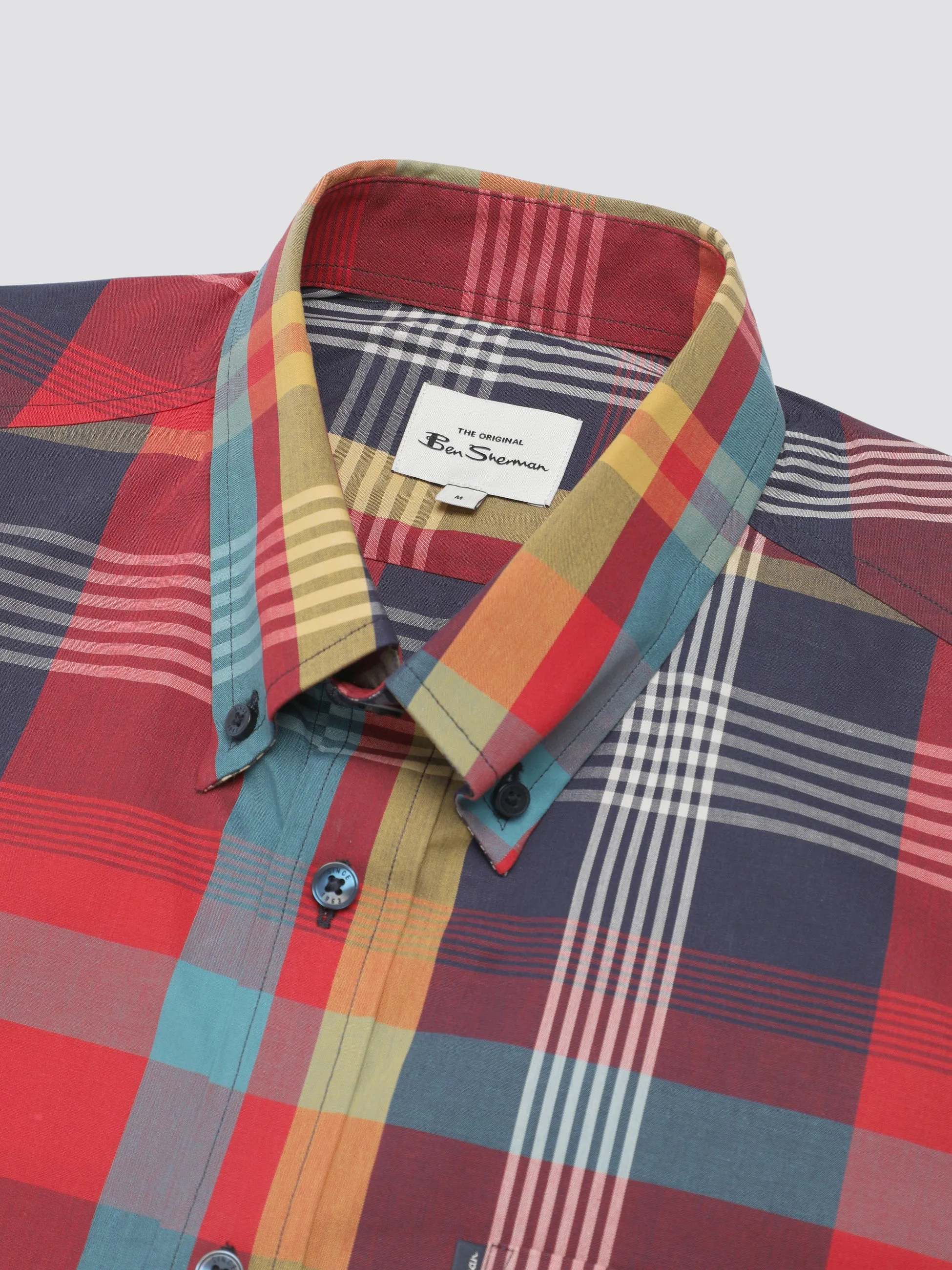 Signature Large Madras Check Shirt - Scarlett