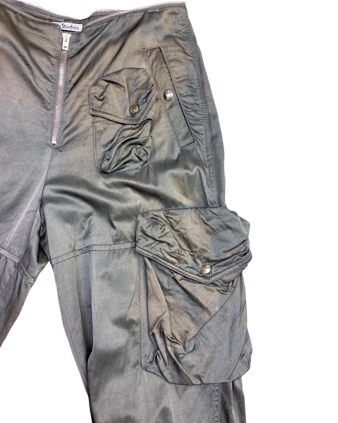 Size M (38) - Acne Studios Exposed Zip Cargo Pants