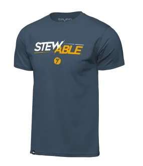 Stewable Tee - Indigo