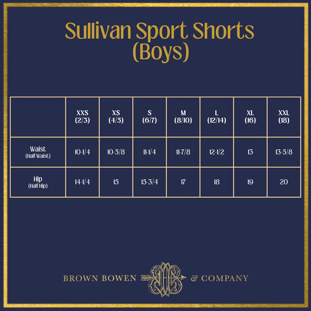 Sullivan Sport Shorts - Bulls Bay Blue