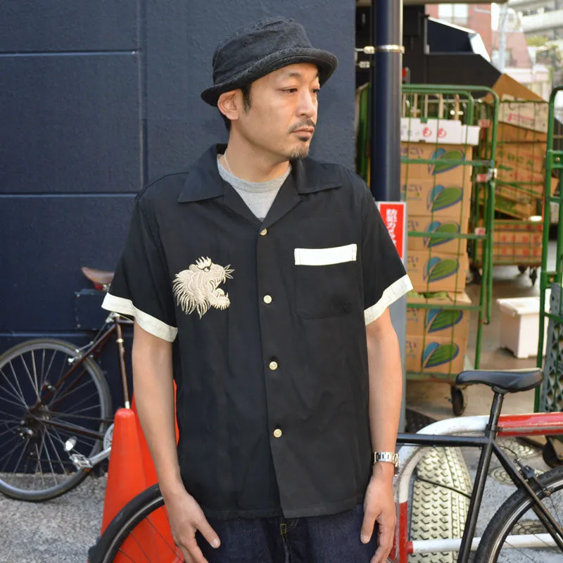 TAILOR TOYO "TT39302" SUKA BOWLING SHIRT “ROARING TIGER”