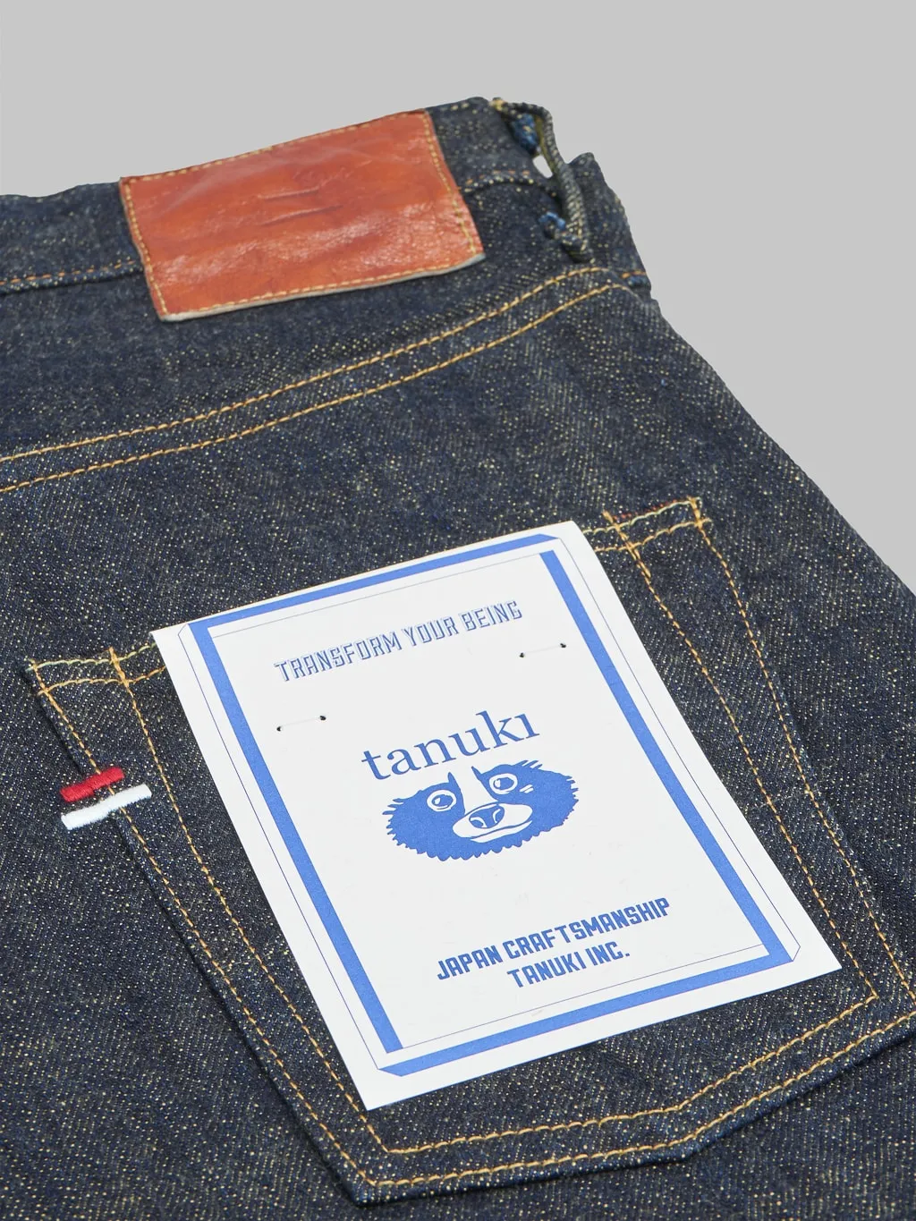 Tanuki "Soga" 15oz Slim Straight Jeans