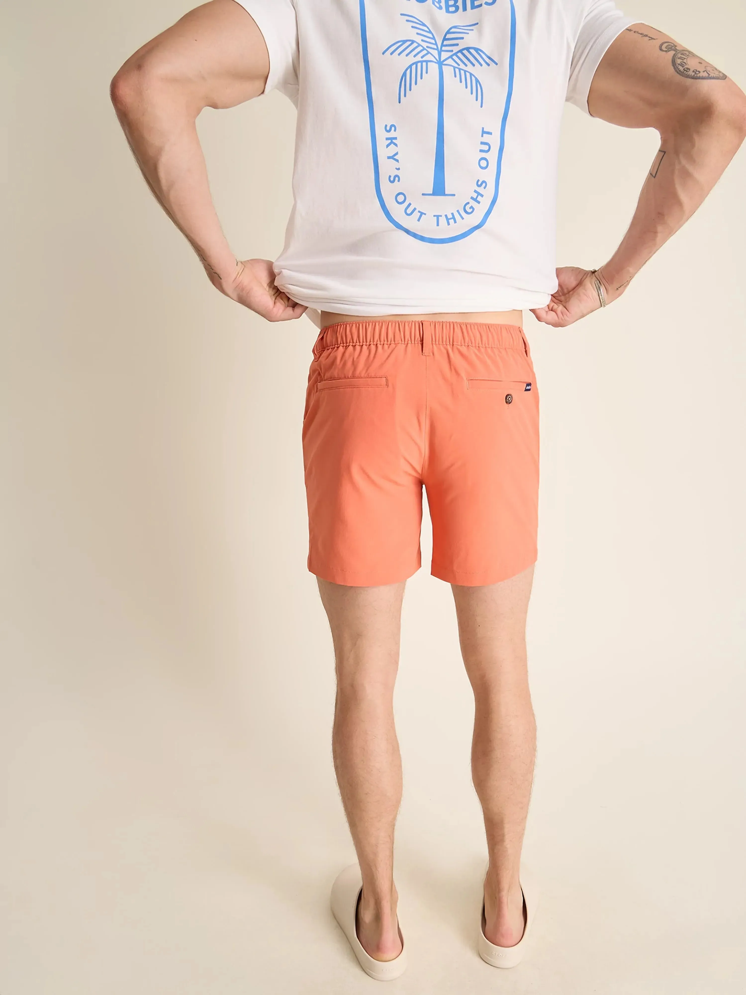 The Sunset Oranges 6" (Everywear Performance Short)