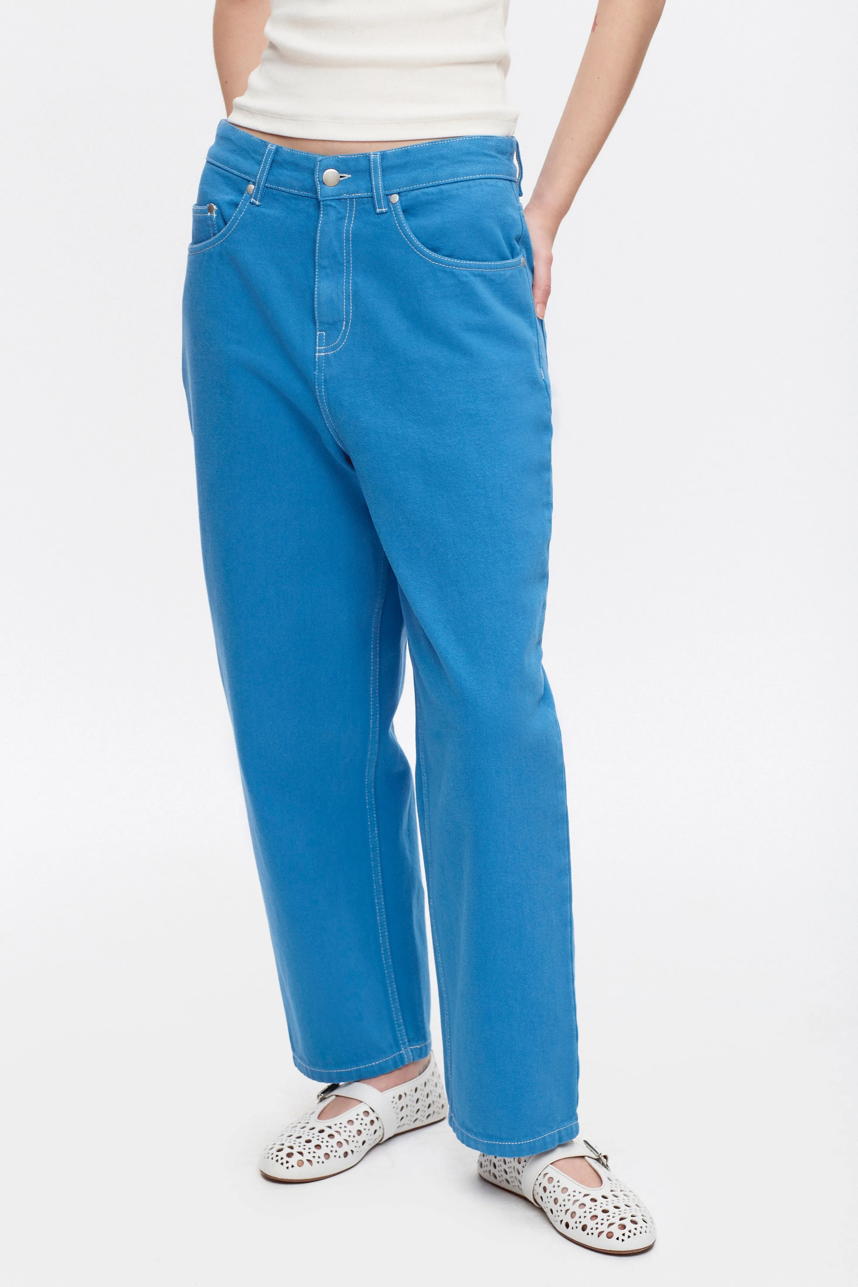 Unisex Antifit Denim in French Blue