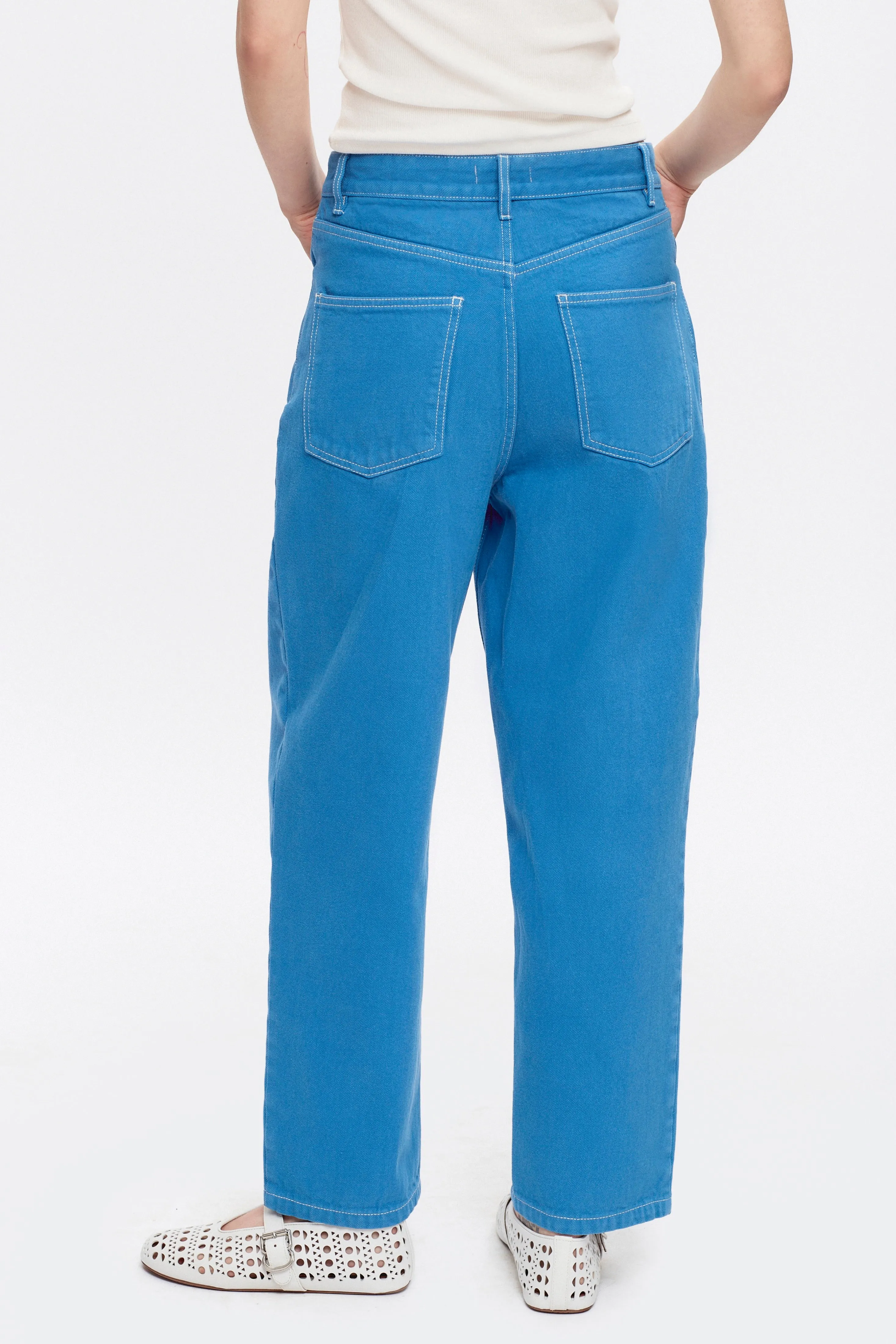 Unisex Antifit Denim in French Blue