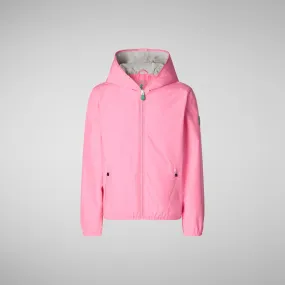 Unisex Jules kids' jacket in aurora pink