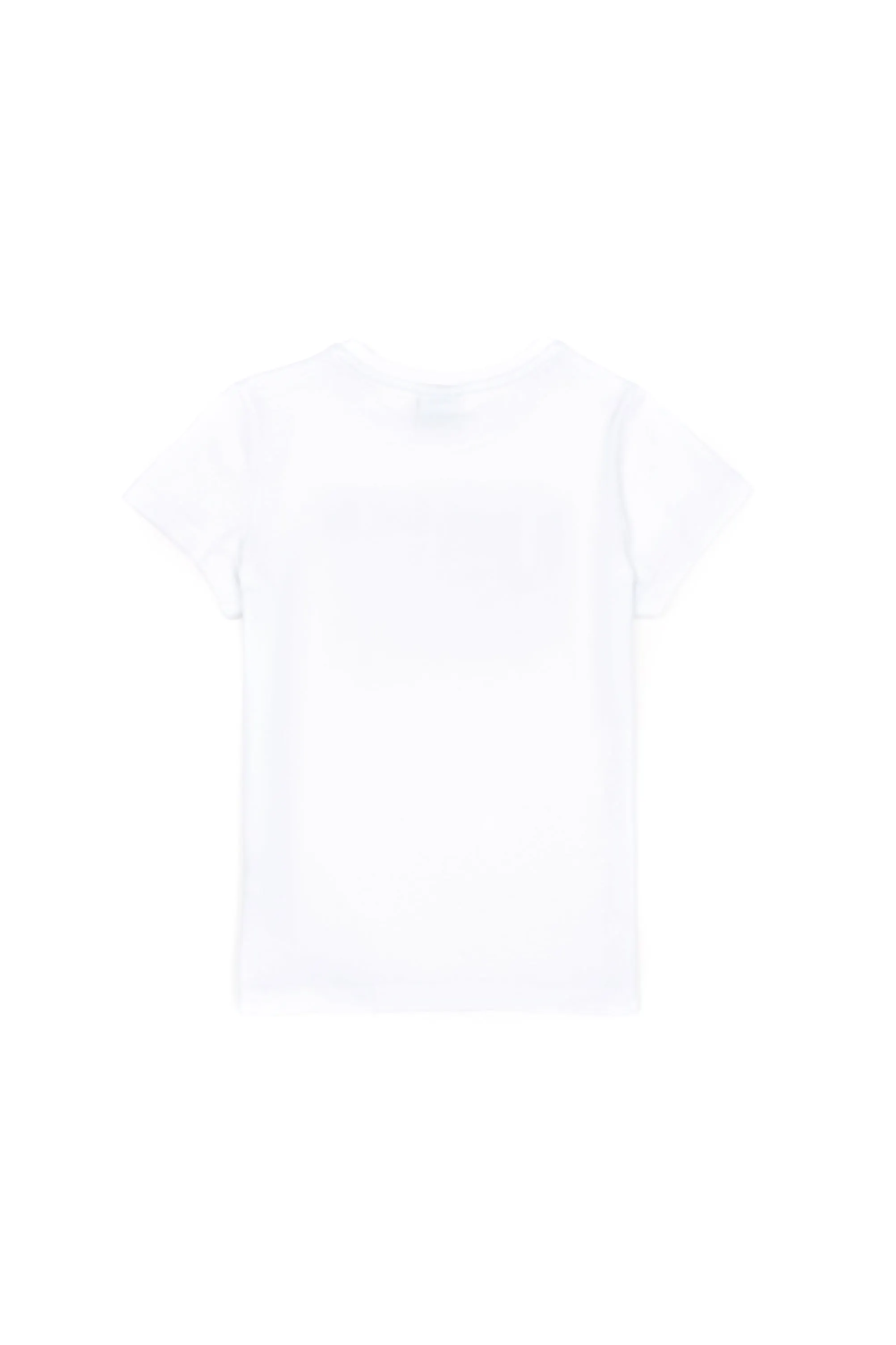 USPA Boys T-Shirt Round Neck White VR013 USTSB042