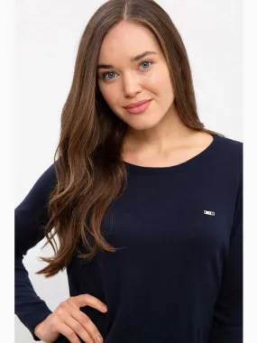 USPA Navy Jumper Round Neck For Women USPJR172