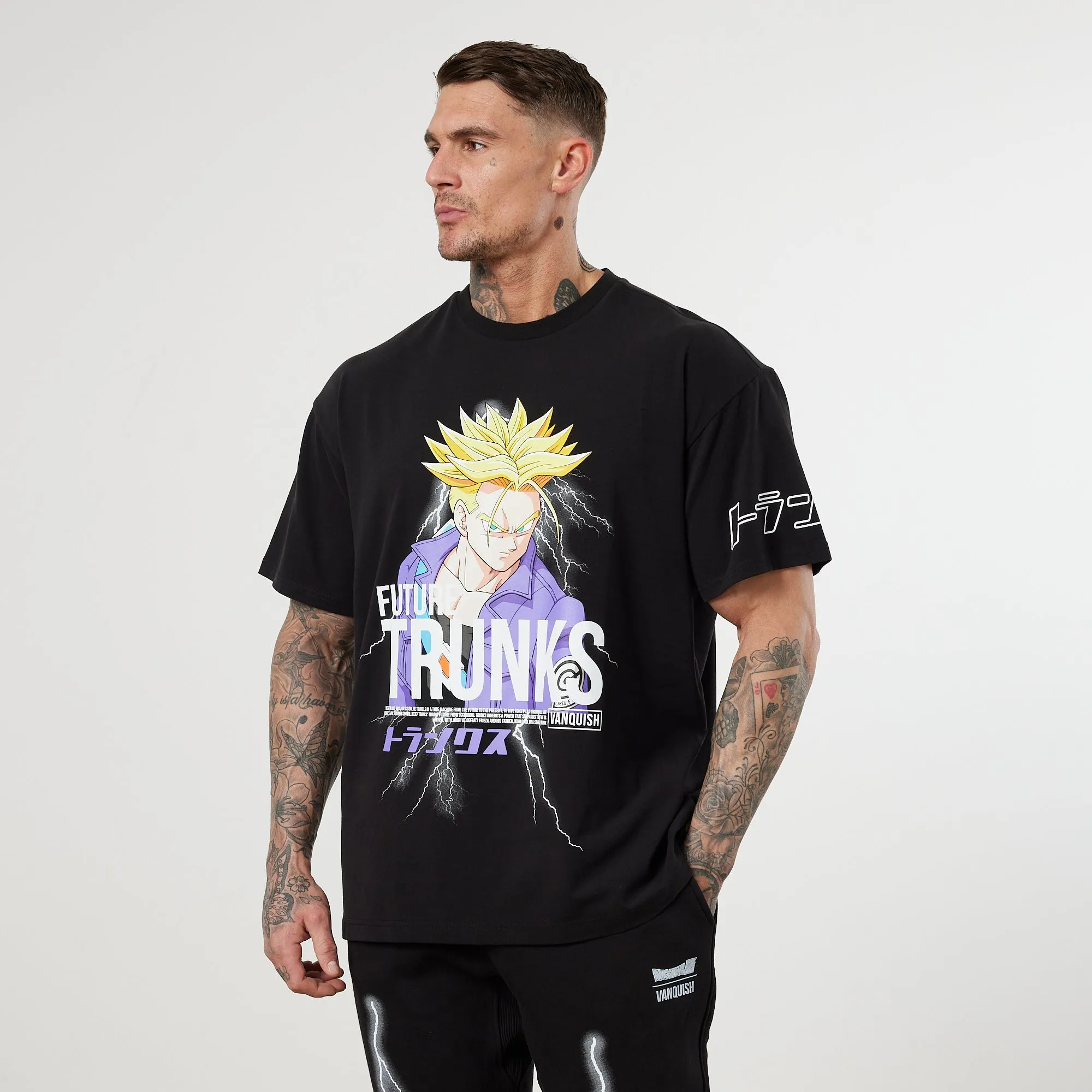 Vanquish DBZ CS Trunks Black Oversized T Shirt