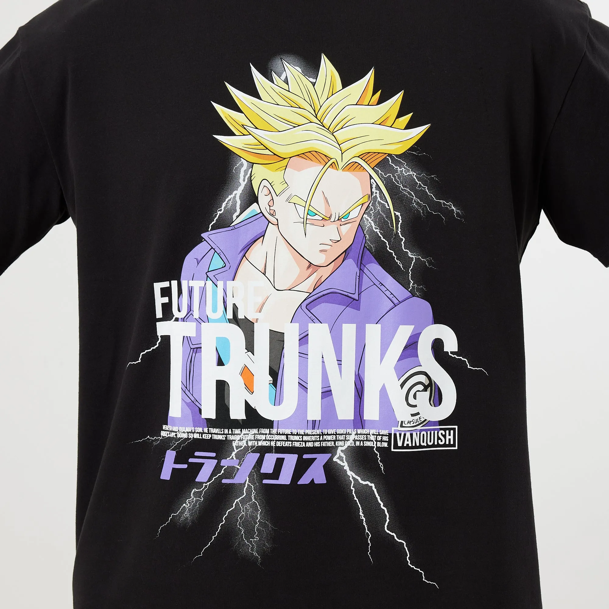 Vanquish DBZ CS Trunks Black Oversized T Shirt