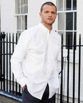 White Classic Fit Oxford Shirt