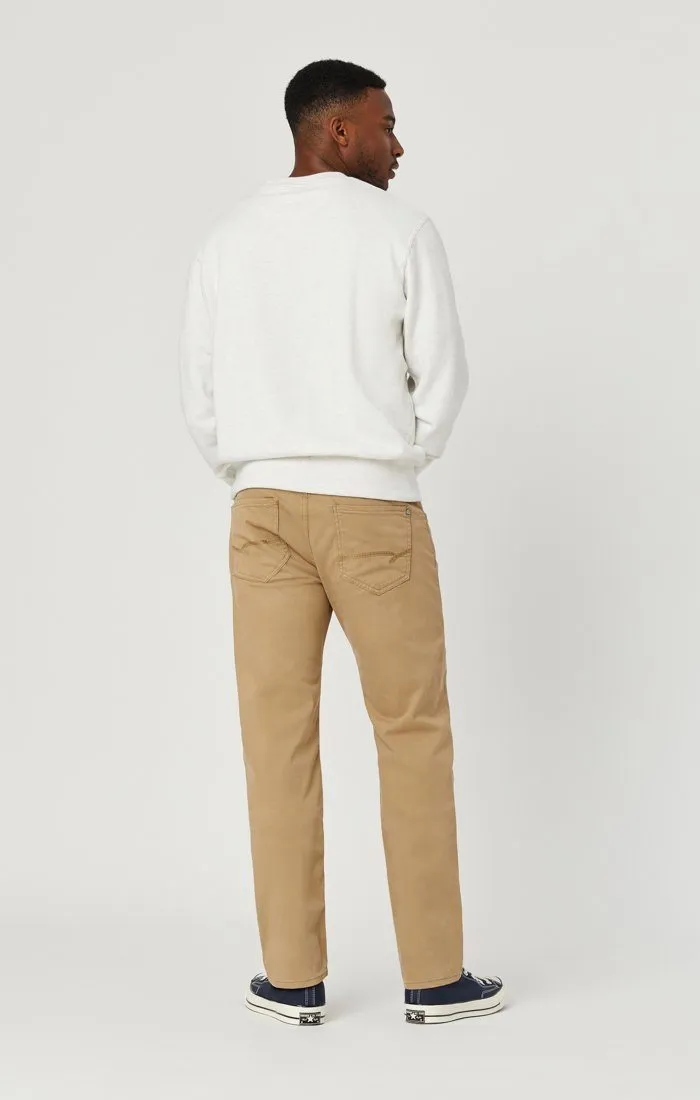 ZACH STRAIGHT LEG IN BRITISH KHAKI TWILL