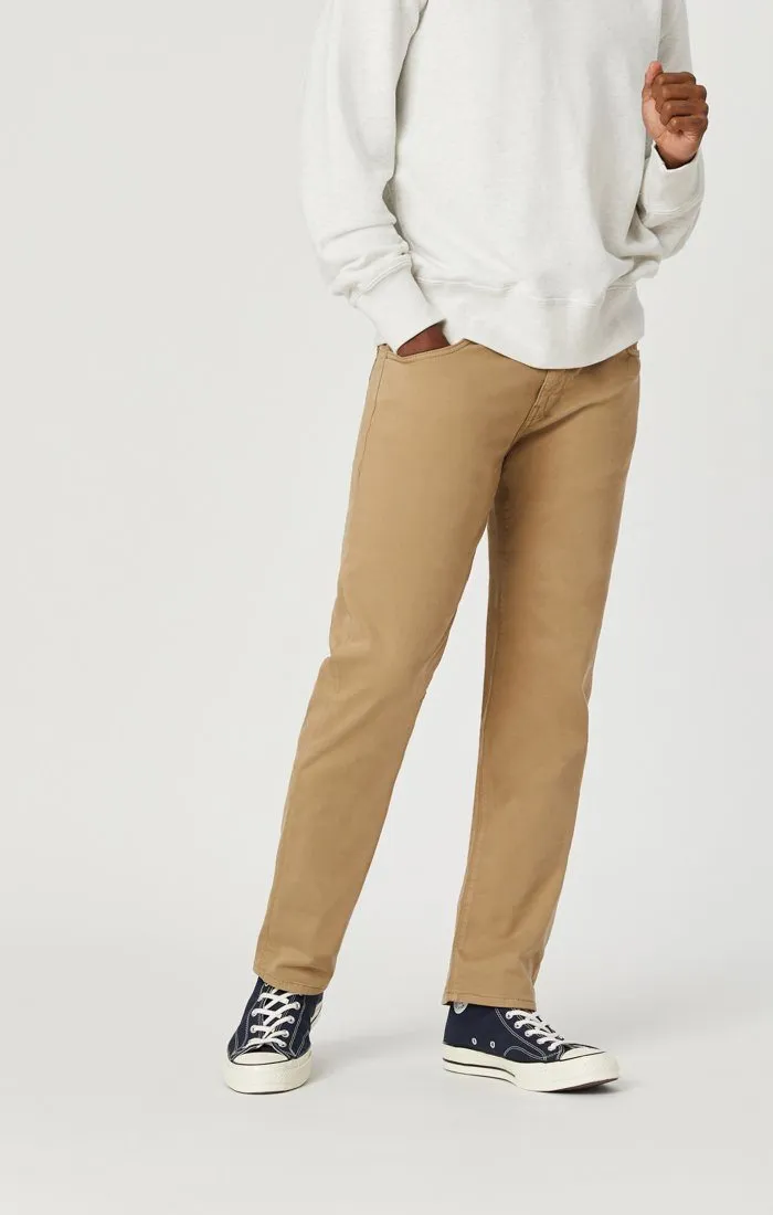 ZACH STRAIGHT LEG IN BRITISH KHAKI TWILL